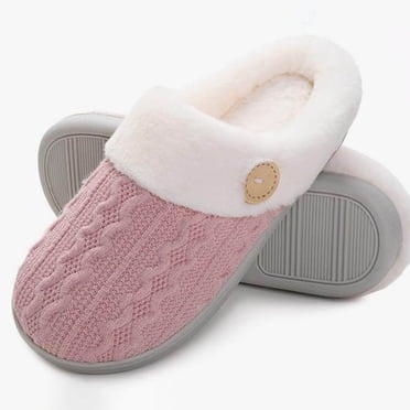 tumgatte Women's Indoor Cute Winter Home Memory Cotton Plush Cotton Slippers Ladies' Slippers Up to 45% off