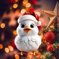 thumbnail image 1 of Meitianfacai Cute Rooster Car Pendant Home Tree Decoration Christmas Tree Ornament Home Decor, 1 of 6