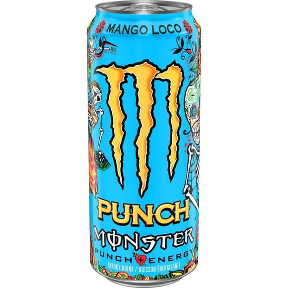 MONSTER ENERGY, Mango Loco, 473mL, Can