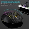 thumbnail image 2 of APPIE M30 Wireless Gaming Mouse, Rechargeable Computer Mouse Mice with Ergonomic Palm Rest, Rainbow Backlit Lights, 4 Levels DPI up to 3200, USB 2.4GHz Optical Mice for PC Laptop Desktop Gamer, 2 of 10