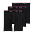 thumbnail image 1 of Jockey Men's Chafe Proof Pouch Microfiber 8.5" Long Leg Boxer Brief - 3 Pack, 1 of 7