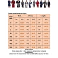 thumbnail image 5 of Innerwin Bath Robes Hoodie Men's Wrap Robe Winter Long Sleeve Soft Dressing Gown Red Black M, 5 of 5