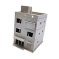 thumbnail image 3 of Xuanheng 1/87 Building Model Kits Layout Scenery for Model Railway Sand Table Diorama 8.6cmx11.7cmx15cm, 3 of 8