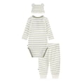 thumbnail image 4 of Huggies® Baby Boys' Layette 3-Piece Organic Cotton Pant Set, 4 of 6