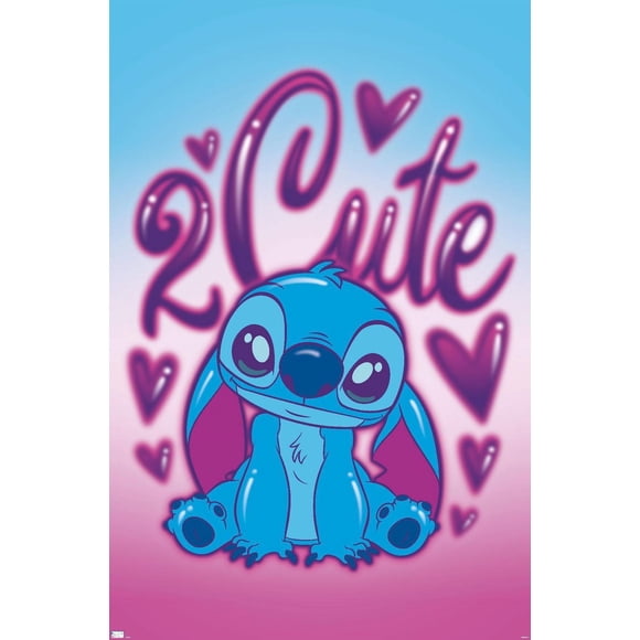 Disney Lilo and Stitch - 2 Cute Wall Poster, 22.375" x 34"