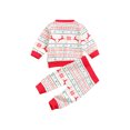 thumbnail image 3 of FOCUSNORM Christmas Deer & Snowflake Print Long Sleeve Sweatshirt + Trousers, 3 of 7