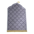 thumbnail image 2 of Prayer Mat Prayer Rug Muslim Prayer Rug Thick Floor Carpet Prayer Carpet Mat for Gray, 2 of 8