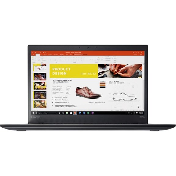 LENOVO ThinkPad T470s, 14" HD GEFORCE MX 550,i5-7300U, 8GB, 256GB, PCIe, Refurbished (Excellent)