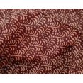 thumbnail image 4 of oneOone Silk Tabby Fabric Dot & Leaves Block Print Fabric BTY 42 Inch Wide, 4 of 4