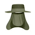 thumbnail image 4 of Wide Brim Bucket Hat Polyester Fisherman Visor for Vocation Outdoors Fishing Style, 4 of 8