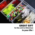 thumbnail image 2 of 190 Pieces Ice Fishing Jigs Ice Fishing Lures Ice Fishing for Beginners, 2 of 8