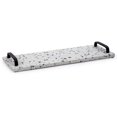 thumbnail image 2 of Truu Design Decorative Terrazzo Tray, 15.75 x 2 inches, Grey, 2 of 4
