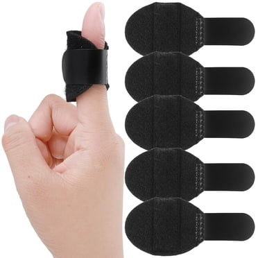EcoNesxp Pièce d'Index Doigt Gâchette Attelle de Doigt correction de fracture du Petit Doigt Arthrite Noir