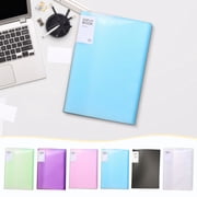 A4 Rhinestones Arts Storage Book Portfolio Binder With Plastic Sleeves