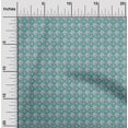 thumbnail image 2 of oneOone Rayon Aqua Blue Fabric Retro Map Fabric For Sewing Printed Craft Fabric By The Yard 56 Inch Wide, 2 of 5
