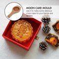 thumbnail image 3 of 1pc Wooden Moon Cake Mould Creative DIY Household Baking Tools for Kitchen Home, 3 of 8