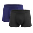 thumbnail image 1 of Jamicy Briefs for Men Pack Mens Fashion Men's Underwear Boxer Briefs 2 Pack Basic Solid Color Soft Comfortable Breathable High Elasticity, 1 of 4