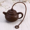 thumbnail image 4 of KAKOWELY Small Tea Infuser Silicone Tea Infuser Tea Strainers for Steeping Loose Leaf Tea,2.17"X1.5"X6.69", 4 of 4