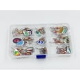 thumbnail image 2 of GLFILL 30PCS Fishing Metal Spinner Lures Bass Hard Metal Spinner Baits Kit with A Box, 2 of 8