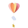 thumbnail image 1 of fastboy Hot air balloon paper string flower flag+55cm 21 inch, 1 of 9