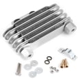 Engine Oil Life Accessory Oil 5 Row Universal Engine Oil Cooler Cooling Radiator Replacement for ...