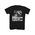 thumbnail image 1 of Muhammad Ali en Détresse Back It jusqu'à Tee-Shirt Noir Adulte, 1 of 1