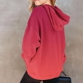 thumbnail image 4 of MeetoTime Girls Hoodie with Pockets Fall Oversized Hooded Sweatshirt Long Sleeve Gradient Casual Pullover 2-14 Years, 4 of 4