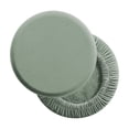 thumbnail image 2 of Czzoypi Round Bar Stool Seat CoversStretch Round Bar Stool Covers Washable Bar Stool Seat Covers (Gray), 2 of 6