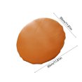 thumbnail image 3 of Simples Solid Color Round Cushion Thick Non Slip Chair Pad Round Stool Butt Pad Waterproof Stool Cushion 11.81x11.81in, 3 of 6