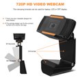 thumbnail image 4 of Computer Webcam 720P Computer Camera with Sound-absorption Microphone Laptop or Desktop Webcam, 4 of 7