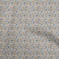 thumbnail image 1 of oneOone Rayon Mustard Yellow Fabric Autumn Sewing Craft Projects Fabric Prints By Yard 56 Inch Wide, 1 of 4