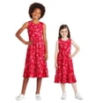thumbnail image 3 of George Girls' Crinkled Racerback Dress, 3 of 6