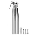 thumbnail image 2 of Cream Whipper, Stainless Steel Cream Foamer, Cake Decorating Tool Cream Dispenser, For Home Cooking 1000ML, 2 of 8