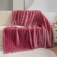 thumbnail image 1 of Fleece Throw Blanket Soft Cozy Blanket for Couch Bed Sofa | Warm Snuggle Wrap for Indoor Use | Machine Washable Lightweight Travel Nap Blanket for Living Room Bedroom, 1 of 7