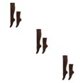 thumbnail image 4 of mmirethe 2piece Embrace Active Lifestyle With Polyester Made Slouch Socks Breathable Coffee 3Set, 4 of 6