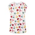 thumbnail image 1 of Chemise de nuit à encolure en V George Plus pour femmes, 1 of 5