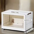 thumbnail image 3 of Double-layer Door Grocery Folding Storage Box, Home Bedroom Living Room, 3 of 4