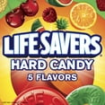 thumbnail image 3 of LifeSavers Cinq saveurs, saveur de fruit, bonbons durs, sac, 150 g, 3 of 6