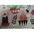thumbnail image 5 of oneOone Georgette Viscose Fabric Leaves & Floral Block Print Fabric By The Yard 42 Inch Wide, 5 of 5
