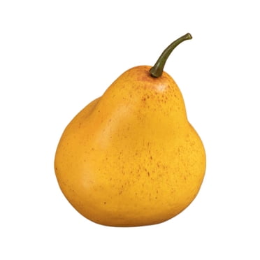 Moins de 10 $ Poire Artificielle Réaliste, Poire Artificielle Réaliste en Pvc, une Poire Artificielle Réaliste, Déco en Plastique Durable pour Table à la Maison et Présentoir de Magasin