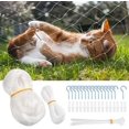 thumbnail image 1 of GFDYREE Filets de Sécurité pour Chat, Maille pour Animal en Nylon Transparent, Filet pour Plantes de Jardin, Filet de Sécurité pour Balcon, Filet pour Clôture Antichute pour Chat, Filet de Protection de Sécurité à Mailles Carrées pour Balcon, Fenêtre, Jardin, St, 1 of 7