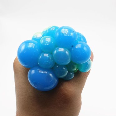 Anti Stress Ball Grape Ball Fun Splat ball ; Anti stress Grape Venting Toy Squeeze Reliever Toy Gadgets Random Color