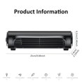 thumbnail image 2 of Air Conditioner for Car Usb Powered Bladeless Fan Portable Car Air Conditioner Front and Rear Seat Car Cooler High Wind Power, 2 of 3