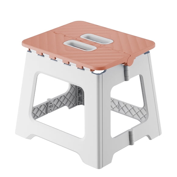 Marchepied Pliable, Marchepied Pliant Portable pour le Camping et l'Extérieur, Marchepied Marchepied en Plastique Léger au Design Compact Gain de Place, Base Antidérapante pour la Maison, la Cuisine, le Voyage