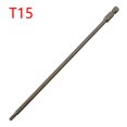thumbnail image 2 of 1/6 Pcs 200mm Magnetic Torx Screwdriver Bit alloy steel T15, 2 of 10