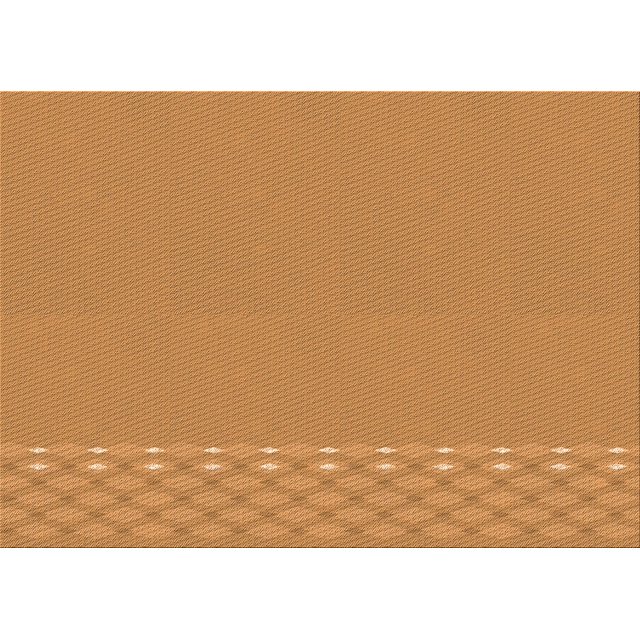 Ahgly Company Machine Washable Indoor Rectangle Transitional Dark Orange Area Rugs, 5' x 7'
