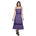 thumbnail image 4 of Moomaya Robes à Bretelles pour Femmes Décontractées Sans Manches Grande Taille Vêtements, 4 of 6