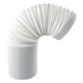thumbnail image 1 of MYG Portable Air Conditioner Exhaust Hose Vent 6 Inch Diameter 1.5M Extendable Steel Wire Duct Hose for AC Unit Window Kit Replacement Part White Flexible PP Material, 1 of 10