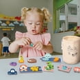 thumbnail image 3 of TOOKYLAND Memory Touch Recognition Game - 33pcs - 2-4 Players Wooden Toy Set, Ages 3+, 3 of 9