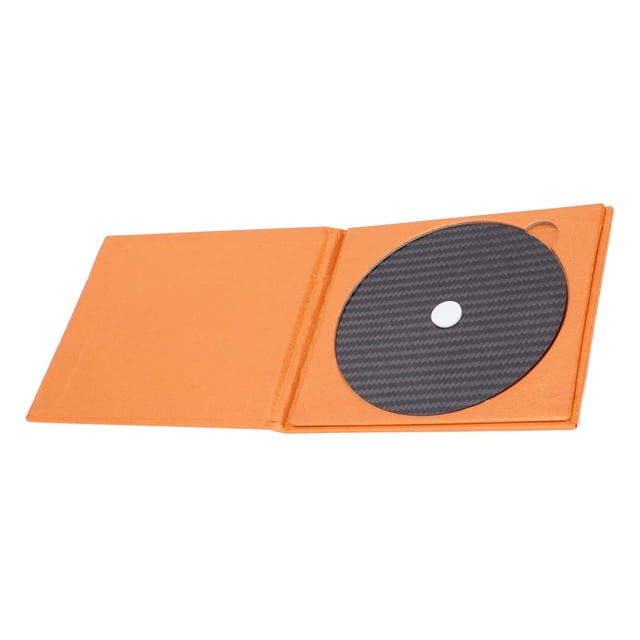 ANGGREK Carbon Fiber CD DVD Stabilizer, CD DVD Stabilizer Accurate For Top Tray Player